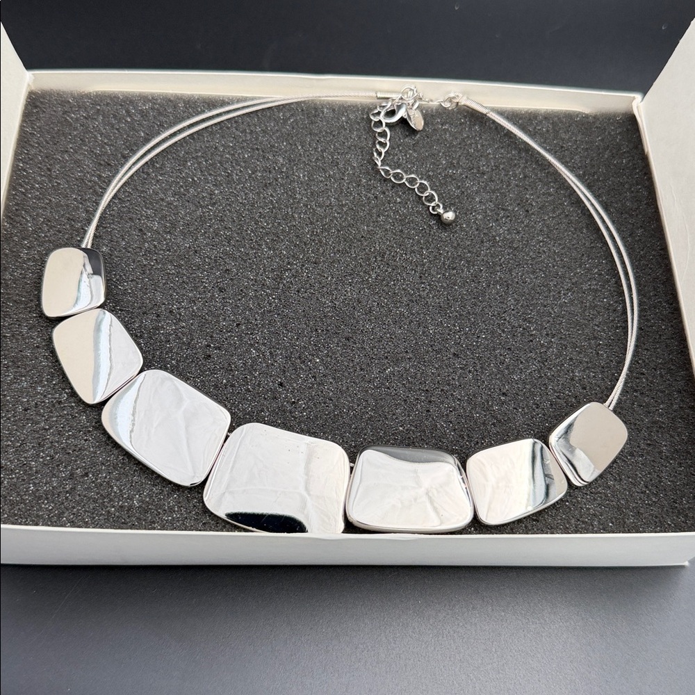 Lia Sophia Silverado Necklace 16"-19"